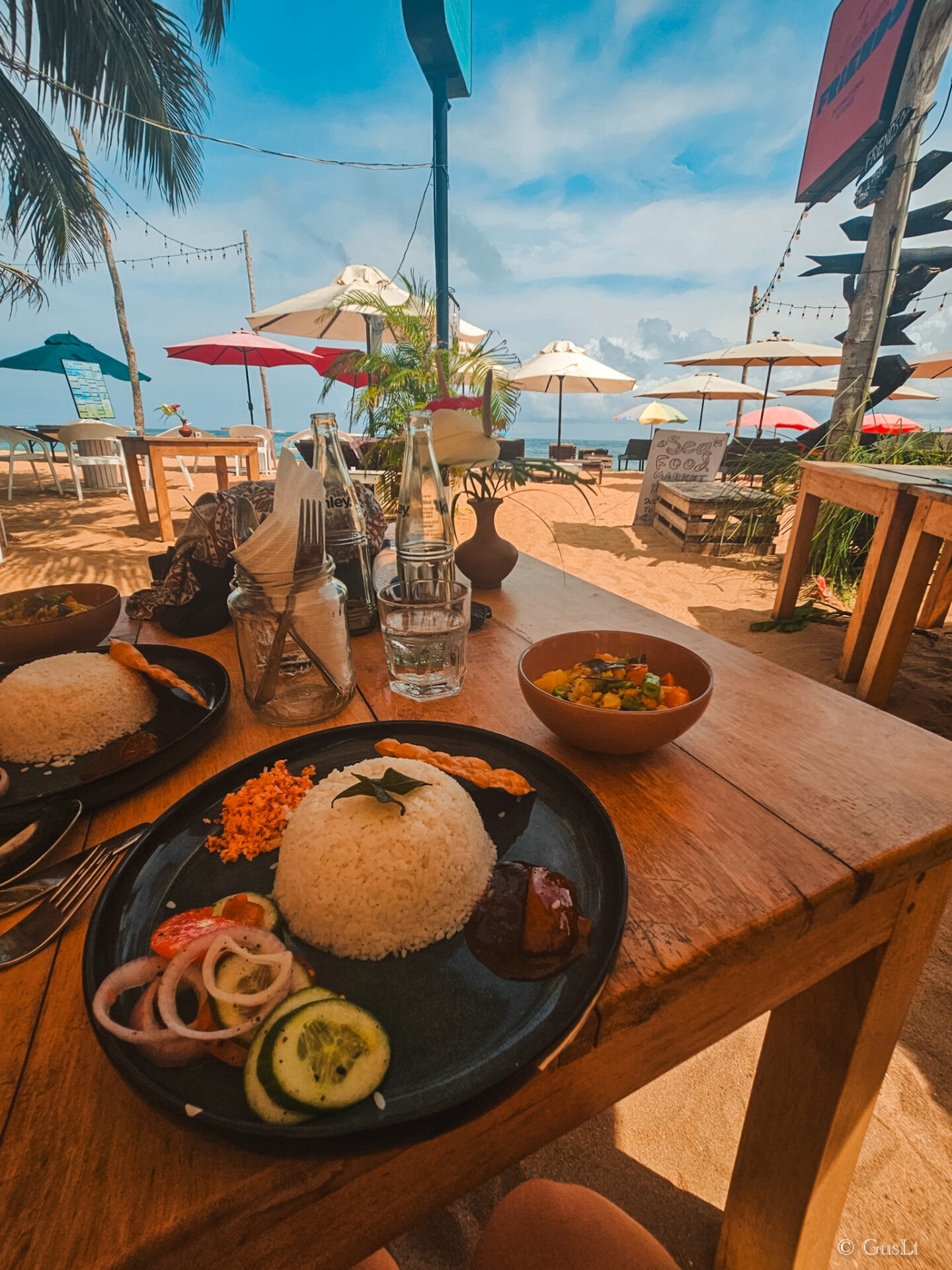 Unawatuna beach, Sri Lanka