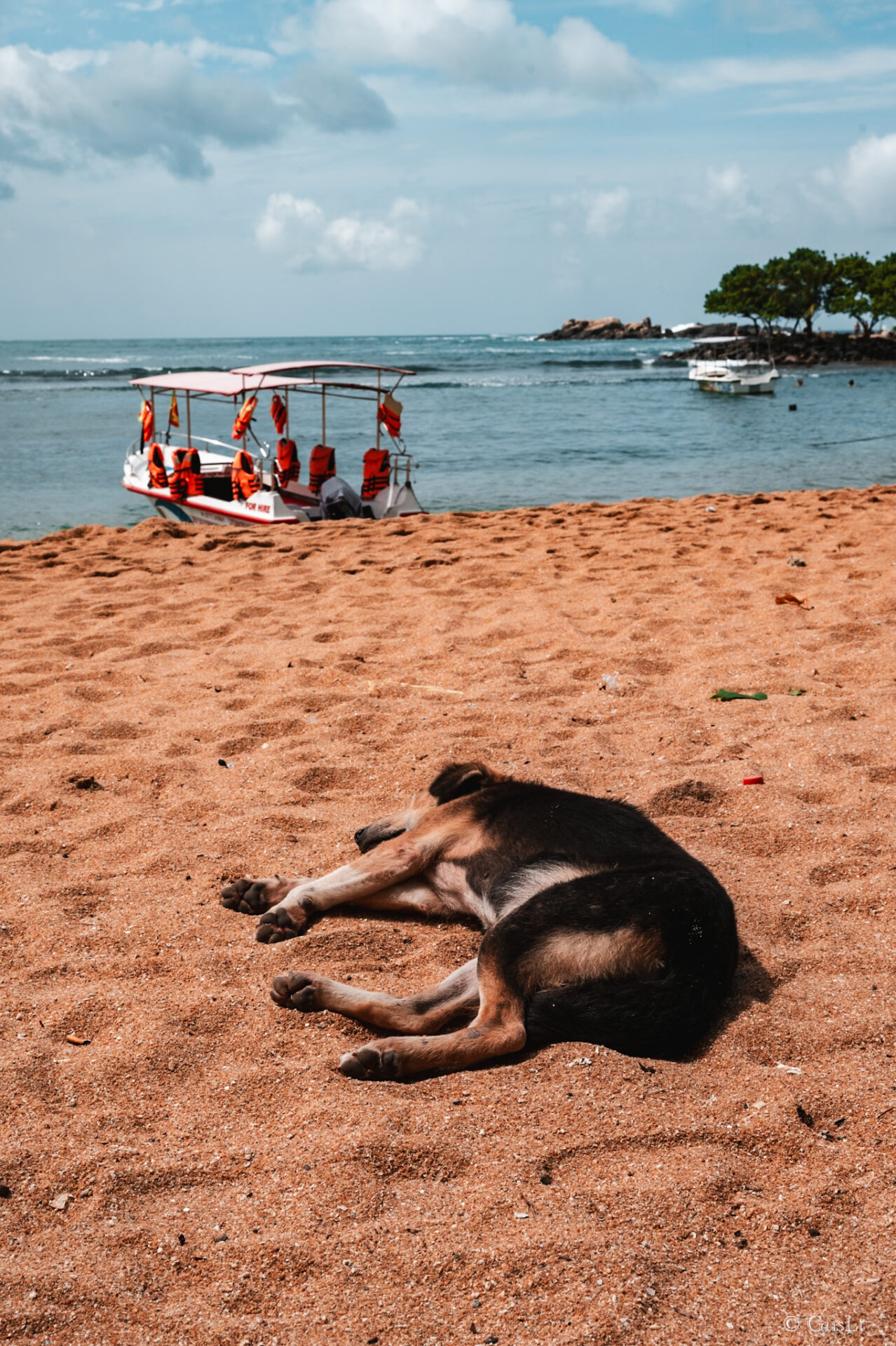 Unawatuna beach, Sri Lanka