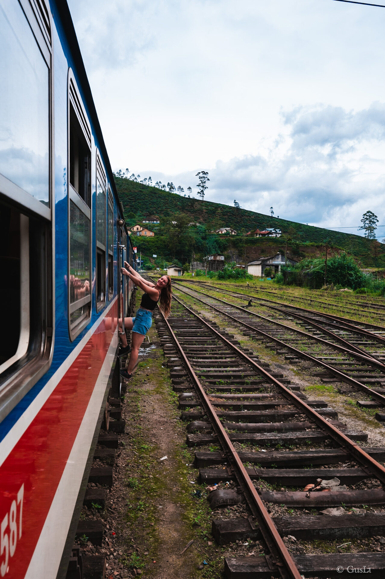 Train Ella vers Kandy, Sri Lanka