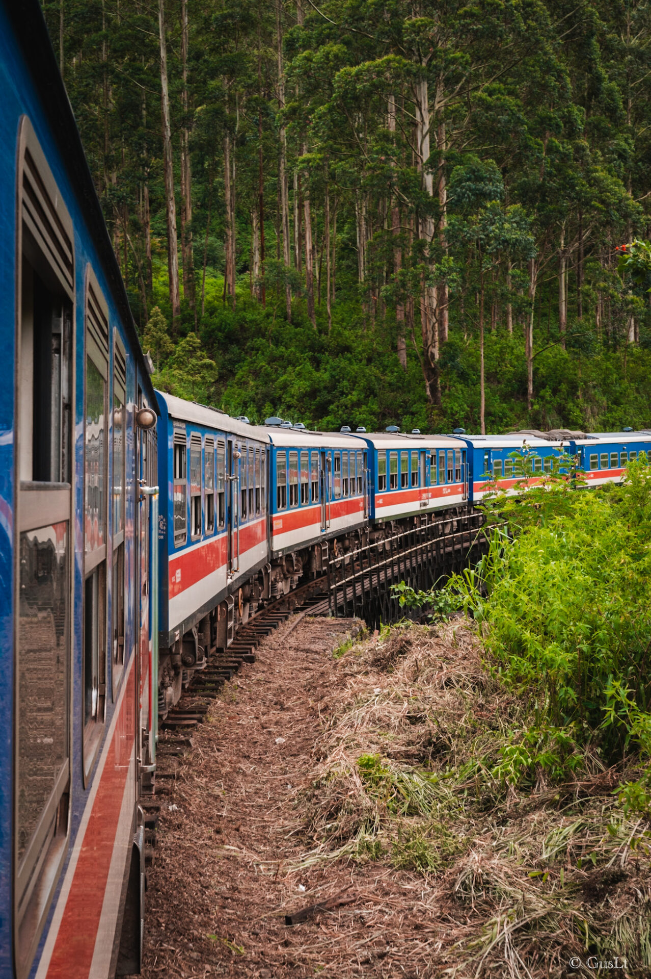 Train Ella vers Kandy, Sri Lanka