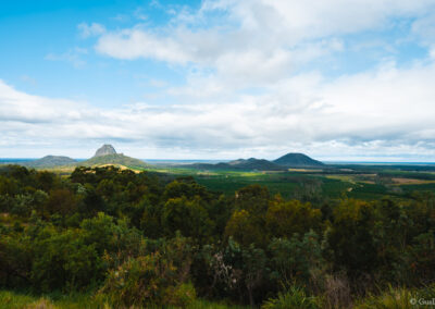 Glass House Mountains, Queensland, Australie