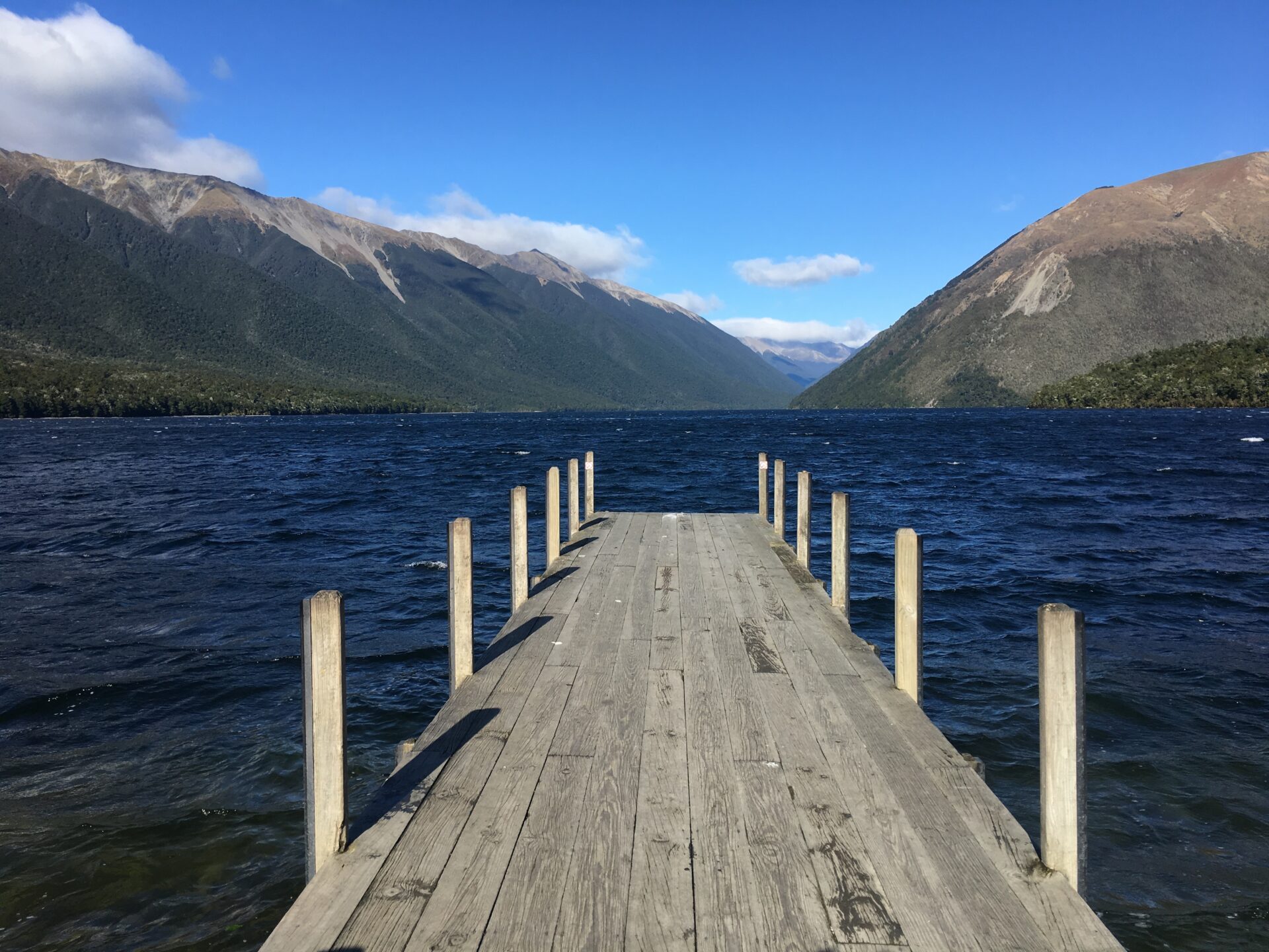 Mapourika Lake, Nouvelle-Zélande