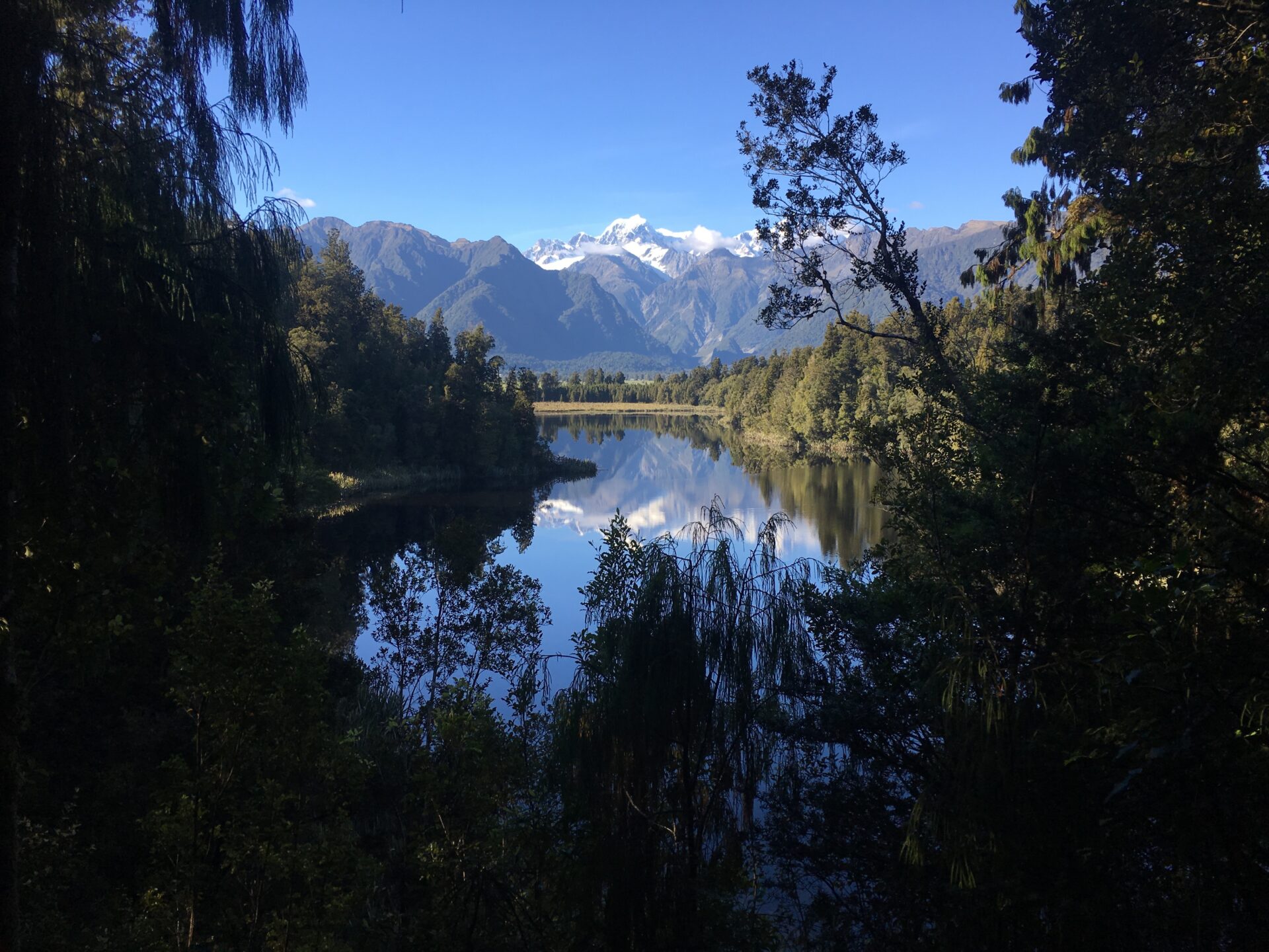 Lake Matheson, Nouvelle-Zélande