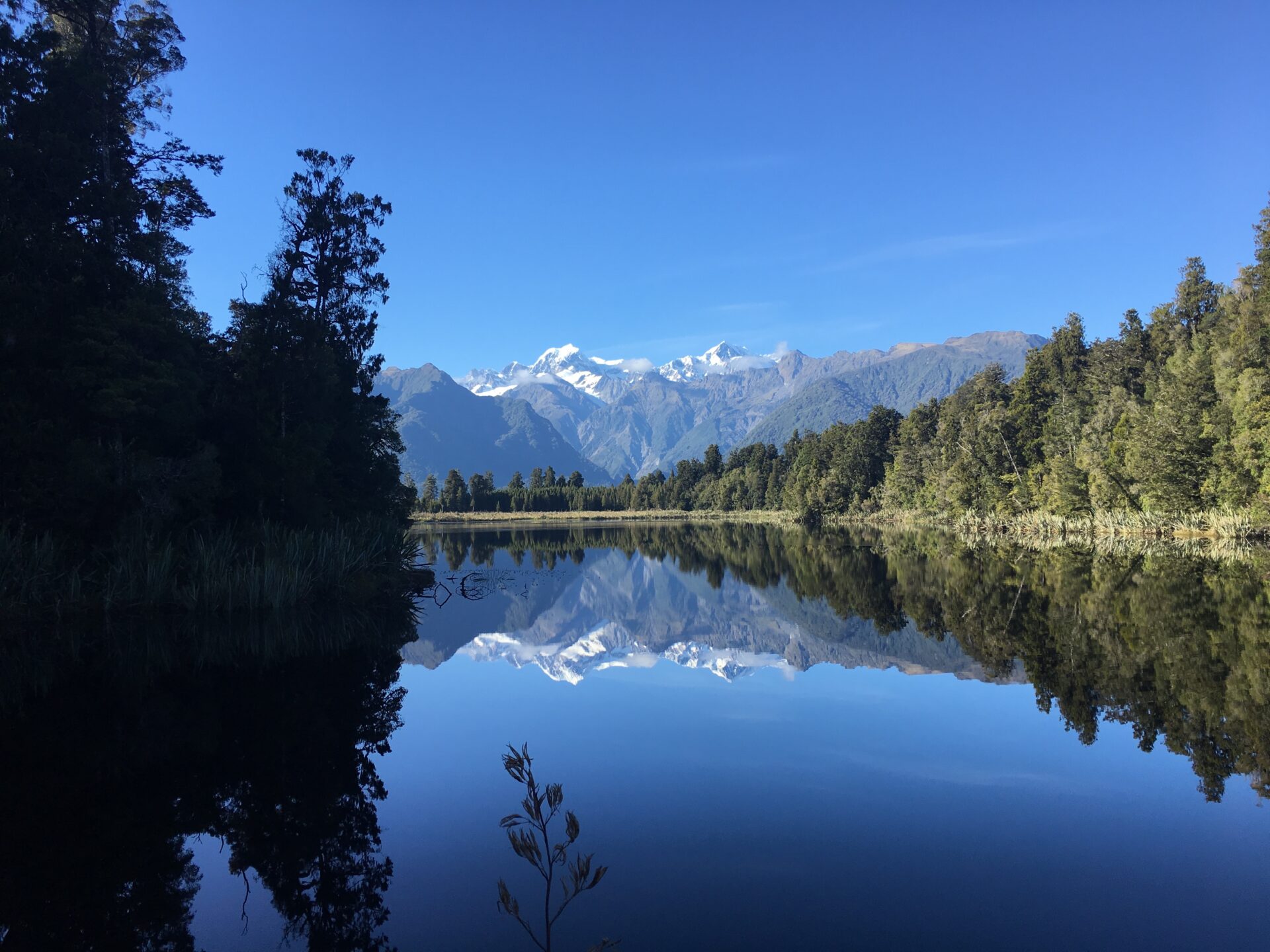 Lake Matheson, Nouvelle-Zélande