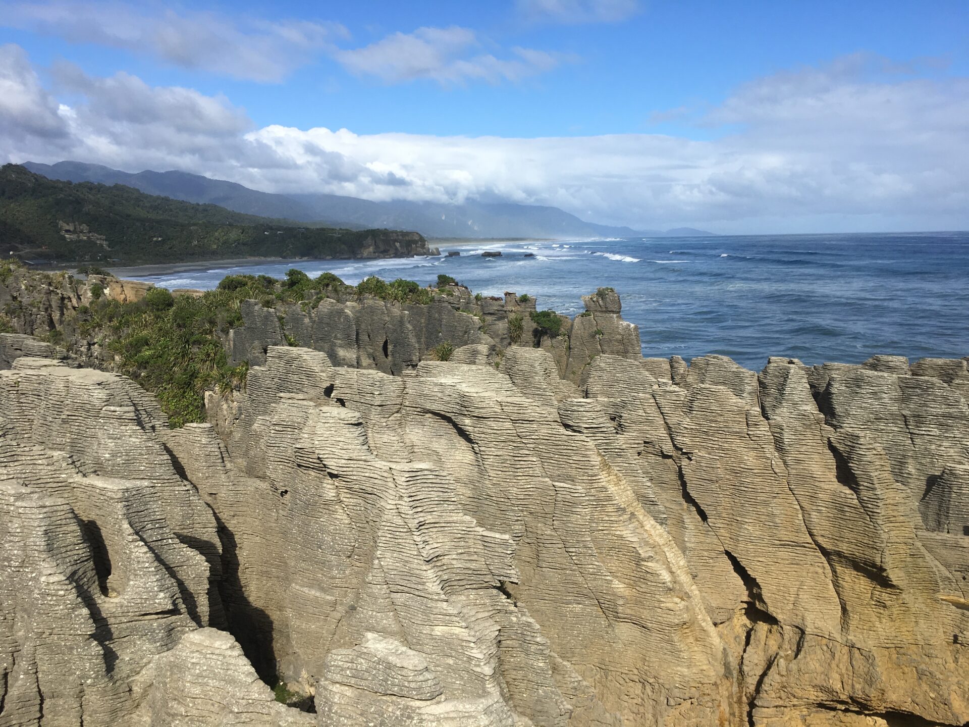 Pancake rocks, Nouvelle-Zélande