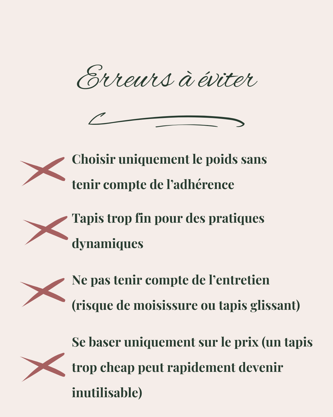 Les erreurs à éviter avant d'acheter son tapis de yoga de voyage