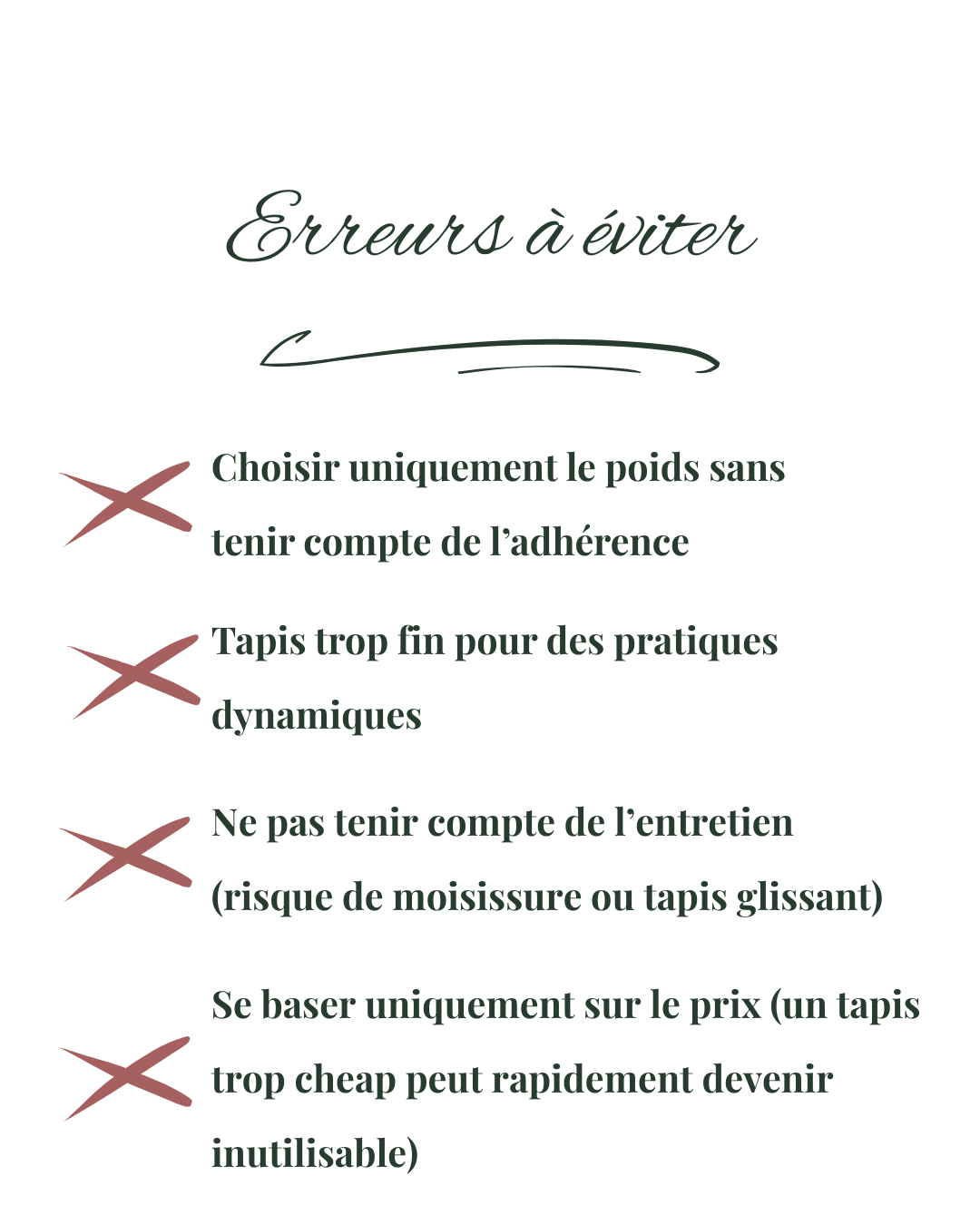 Les erreurs à éviter avant l'achat d'un tapis de yoga de voyage