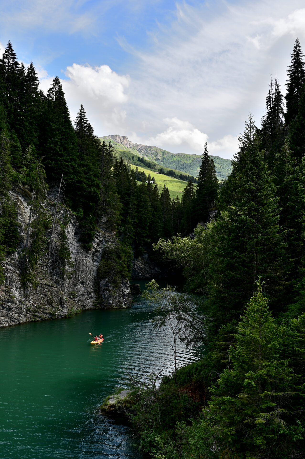 Un petit air de Canada au lac de Saint-Guérin dans le Beaufortain