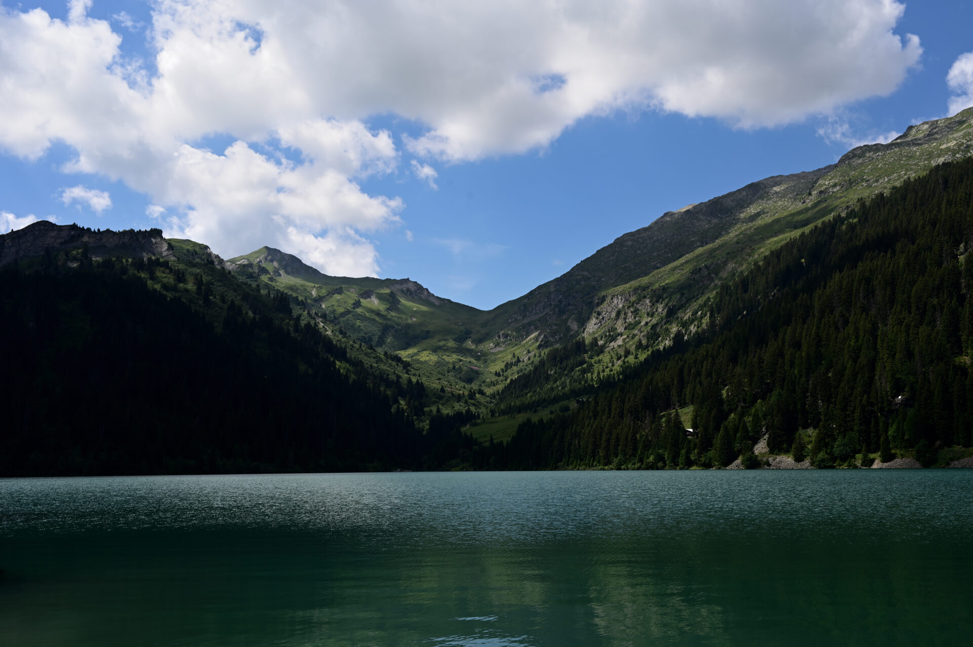 Le lac de St Guérin dans le massif du Beaufortain
